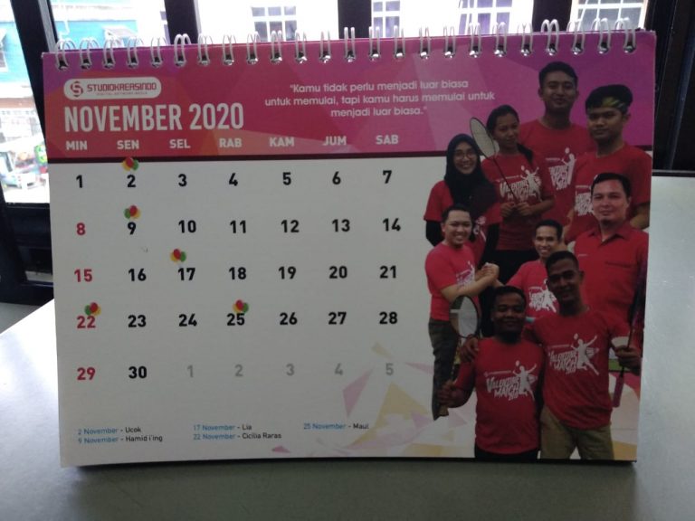 Cetak Kalender 2021 di Palembang StudioKreasIndo Blog